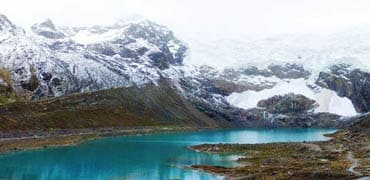 Trekking al Nevado Huaytapallana rodeado de lagunas