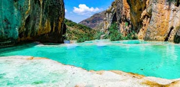 Millpu: Las espectaculares Aguas Turquesas naturales en la sierra peruana